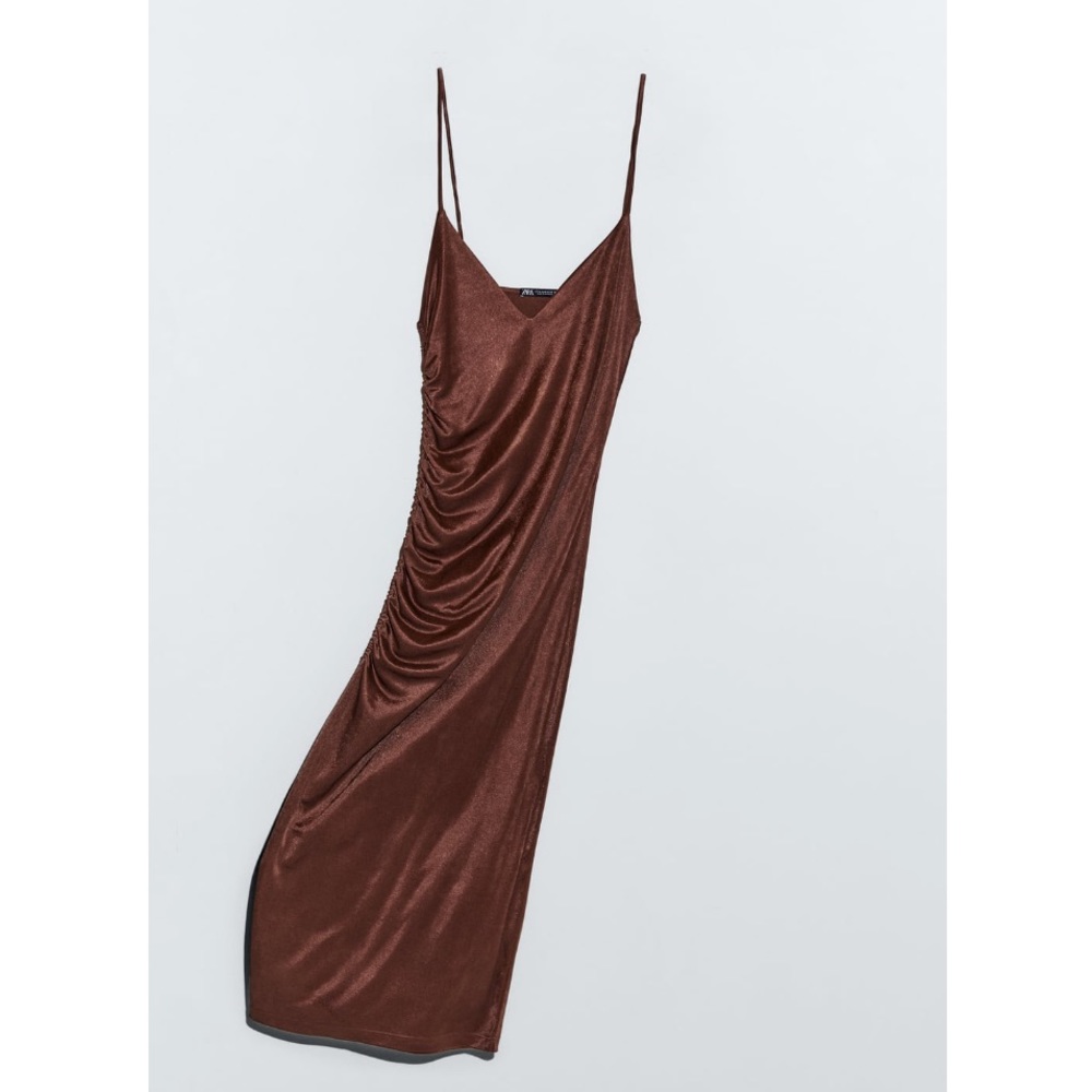 ZARA satin dress - Picture 2 of 4